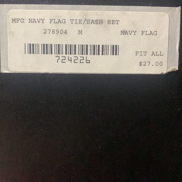 Tie and sash - Picture 3 of 3